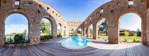 a sublime castle in the south of France