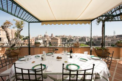 Foro Romano unique penthouse for stunning destination event