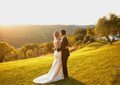 Destination Wedding in Tuscany. What is more peaceful and beautiful than the countryside?