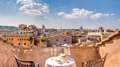 Destination de mariage à Rome avec une vue fantastique!