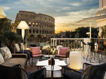 Un Marriage sur une terrasse A Roma !